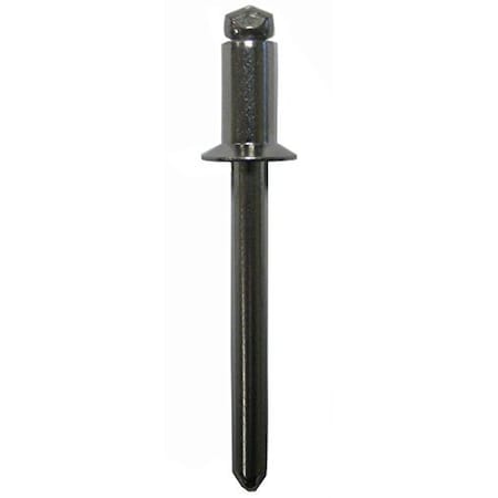 Irwin Blind Rivet, Countersunk Head, 0.09375 in Dia., 0.375 in L, Steel Body, 1000 PK PSSK304